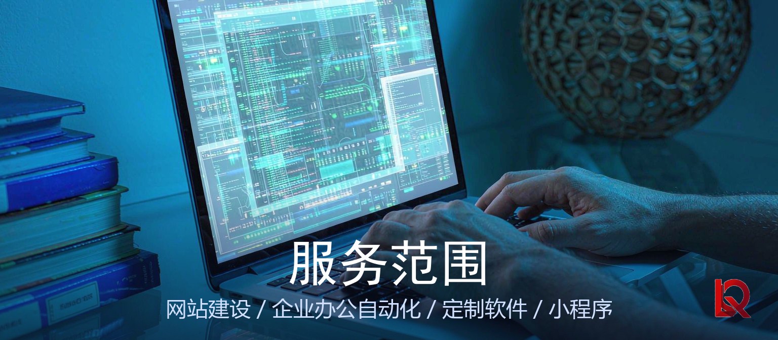 我们能做什么 · 网站建设 / 企业办公自动化 / 定制软件开发